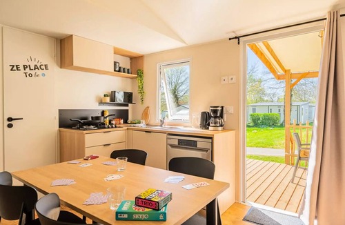 Jugon-les-Lacs-Commune-Nouvelle House | Select TV LV Wi-Fi Plancha Mobile Home - 2 bedrooms - 4 people