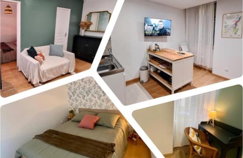 Sens Apartment | Serene 1BR Oasis in the Heart of Sens Center
