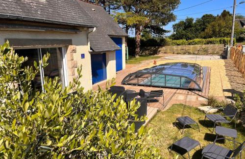 Cancale House | Spacieuse maison avec piscine proche plage à Canca