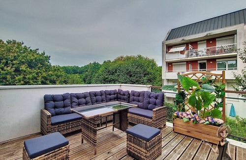 Lons Apartment | Spacieux T4 avec Terrasses à 5 minutes de Pau