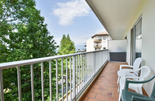 Evian-les-Bains Apartment | Spacious refurbished apartment with balcony and garage, near city center