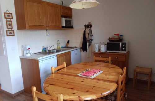 Le Devoluy Apartment | Studio cabin 4 pers, mountain view, ski access