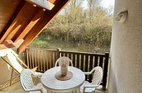 Arreau Apartment | Studio cabin with wifi and parking - 4 guests