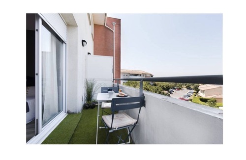 Cugnaux Apartment | ★ Studio Diane III ★ Toulouse St Simon ★ Swimming pool ★ Parking ★ Near Metro ★