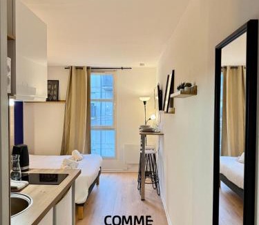 Rives de Meurthe Apartment | Studio Le 430, confortable et tout équipé, Garage Gratuit et Privatif à Nancy