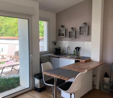 Haussonville-Blandan-Mon Desert-Saurupt Apartment | studio maisonnette avec jardin, Nancy Thermal, Artem