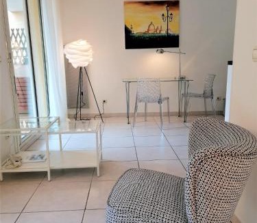 Riquier Apartment | Studio neuf 25 m2, terrasse 35 m2 proche port Nice, Centre ville