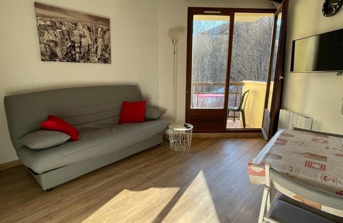 Pra Loup Apartment | Studio rénové avec balcon, proche télécabine, 4 pers - FR-1-165A-177