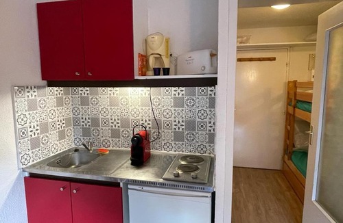 Pra Loup Apartment | Studio rénové avec balcon, proche télécabine, 4 pers - FR-1-165A-177