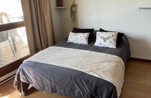 Pra Loup Apartment | Studio terrasse sud vue montagnes Pra Loup 1500