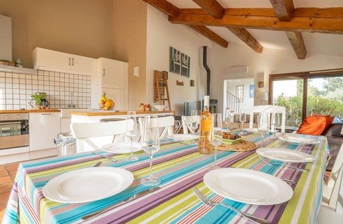 La Mole House | Stunning private villa for 9 guests with private pool, A/C, WIFI, TV, terrace and pets allowed