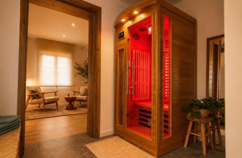 Paroisse Saint-Augustin-de-Chaux Apartment | Suite Luxe et nature avec sauna & cinéma privés proximité forêt