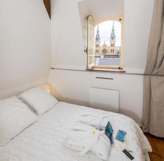 Charleville-Mezieres Apartment | Suites Mana - Te Fiti en Plein Centre de la Place Ducale avec vue sur les toits