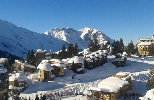 Avoriaz Apartment | Sunny apartment with balcony and view, ideal for 3/4 people
