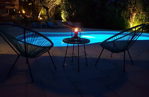 La Roquette-sur-Siagne Apartment | Superb Apt 3p garden level villa with pool