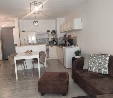 Saint-Roch Apartment | Superbe appartement avec piscine l'été de juin à septembre