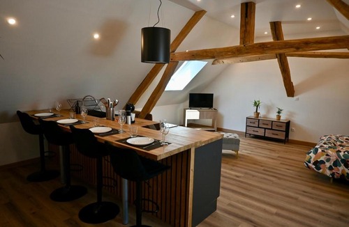 Arcis-sur-Aube Apartment | Superbe Loft proche Troyes & Parking facile