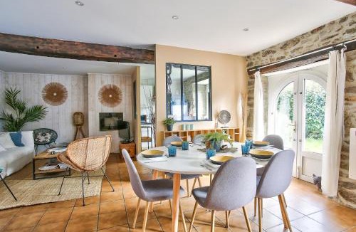 Saint-Suliac House | Superbe maison pour 6, plage à 400 m