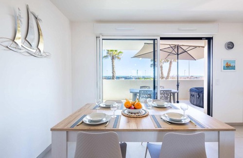 Valras-Plage Apartment | Superbe T3 Vue Mer & Plage a pied