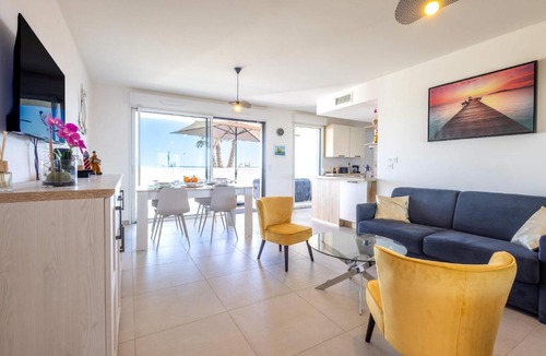 Valras-Plage Apartment | Superbe T3 Vue Mer & Plage a pied