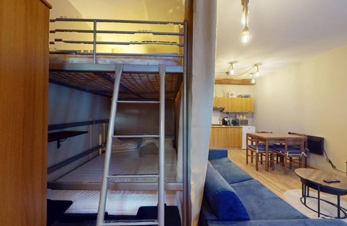 Borgata Sestriere Apartment | Sweet abode studio apartment sleeps 6 150mt from the ski lifts borgata
