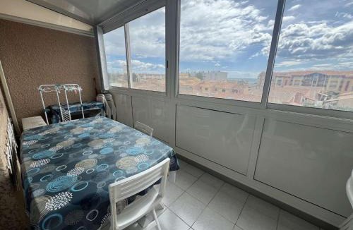 Valras-Plage Apartment | T2 duplex proche plage, clim, parking privatif - FR-1-701-81
