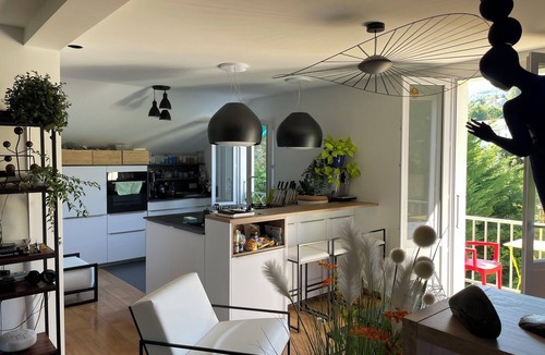 Evian-les-Bains Apartment | The Blue Grotto. Stay on the blue shores of Lake Geneva, in the heart of the Alps.