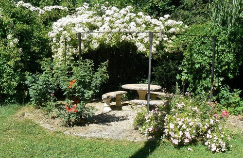 Sampigny House | The house, as seen from the property's private pond