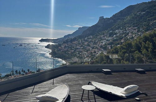 Old Town Villa | Top Location: Panoramic Villa with Pool Monaco Bay