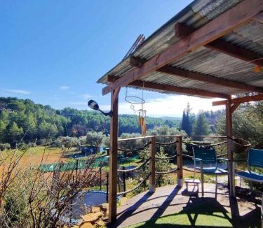Le Beausset House | Un brin dfolies, bohème , nature, piscine chauffée de Pâques à Toussaint , spa , sauna, yoga ,massage