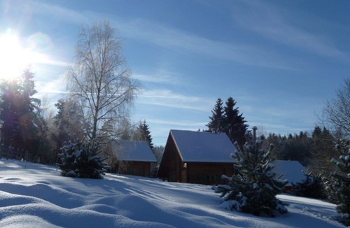 Saulxures House | Very quiet wooden house with log sauna in a charming environment