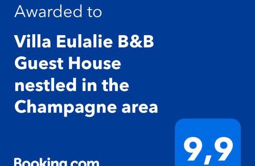Bligny Bed & Breakfast | Villa Eulalie B&B Guest House- Champagne Edouard Duval nestled in the Champagne area