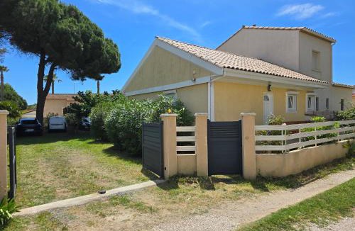 Valras-Plage House | villa jardin 6 pers à proximité plage
