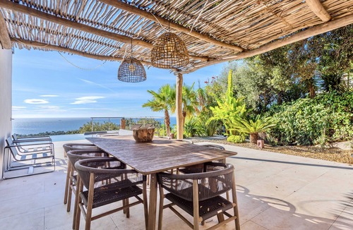 Carqueiranne Villa | Villa Lemonlili vue mer Piscine Chauffée à Débordement