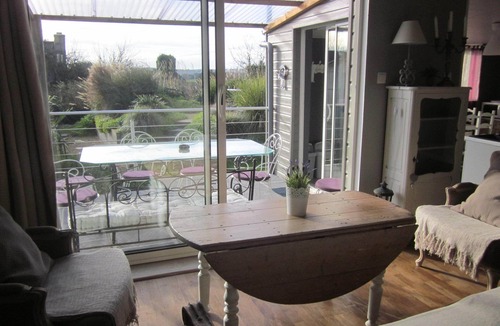 Plouezoch House | wooden house full foot near the sea