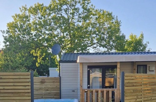 Pordic House | ZEcamping 3* chiens acceptés jacuzzi mobil-home TV BBQ 27m2 4 pers