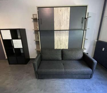 Chalons-en-Champagne Apartment | ZEN T1, 400m centre et lycée Bayen, 1400m gare tout confort