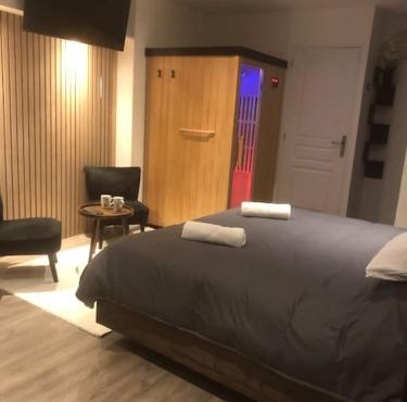 Élégant Studio avec Sauna Hyper centre