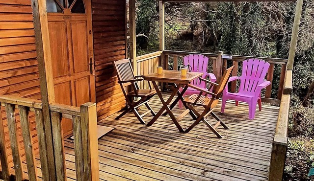 11 m² Travel Trailer - 1 bedroom + 7 m² terrace (No pets allowed) 2 people