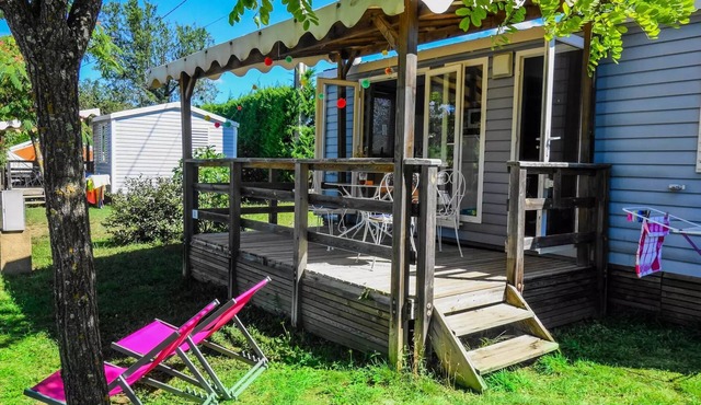 2-bedroom mobile home Riviera 27.5m² + air conditioning 4 people