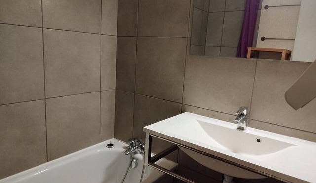 200m from resort center, 6th floor, tv, 19m², Orcières Merlette 1850