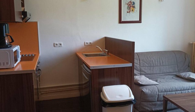2nd floor, swimming pool, hammam, terrace, balcony, parking, tv, 55m², Pra Loup
