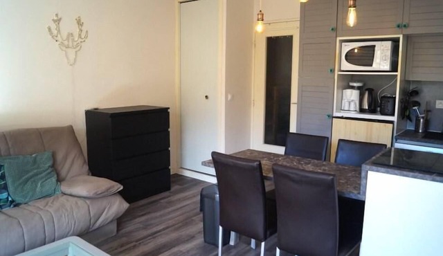 300m from resort center, 3rd floor, view ski slopes, balcony, tv, 26m², Sauze - Super Sauze