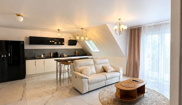 A cozy retreat just outside Strasbourg.
