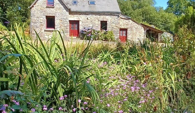 A traditional house that was once a farmhouse.
