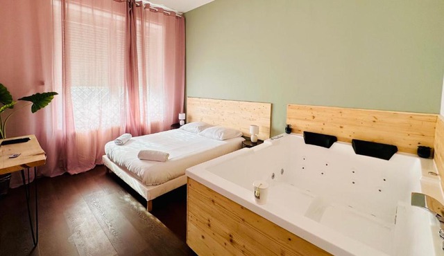 A0 Grand Appartement, Jaccuzi, et extérieur Thermal Artem à 200m