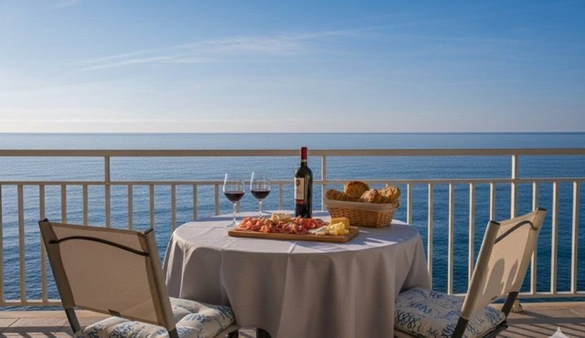 Accommodation with private beach access | Ap43