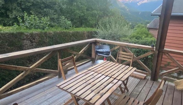 Agreable chalet vue montagne