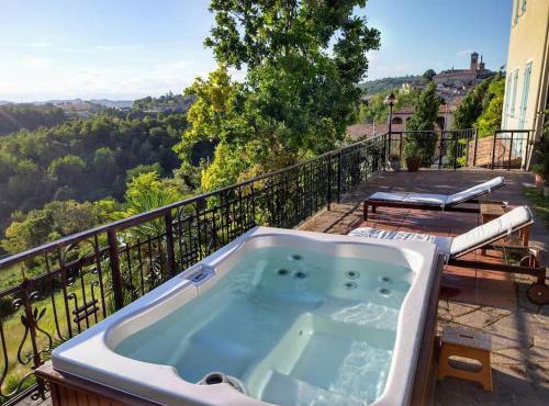 Al Cedro Terrazza sul Monferrato con Idromassaggio