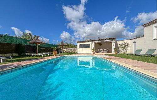 Amazing Home In Aramon With Swimming Pool